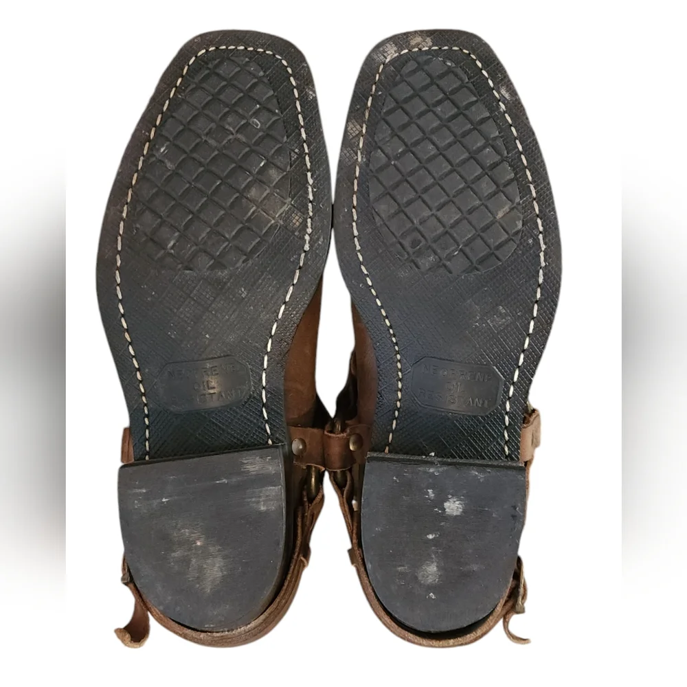 Frye Women's Belted Harness Mule Size 7.5 - Picture 7 of 8